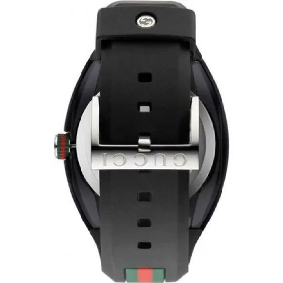 SALE! GUCCI 46MM STEEL WATCH! W/ BOX!